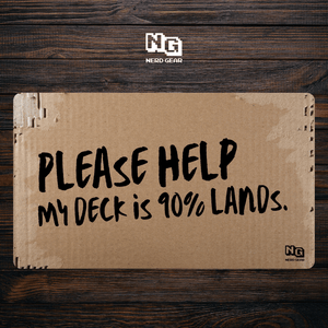 90% Lands Cardboard — Premium TCG Playmat - MTO - Nerd Gear Gaming Inc.