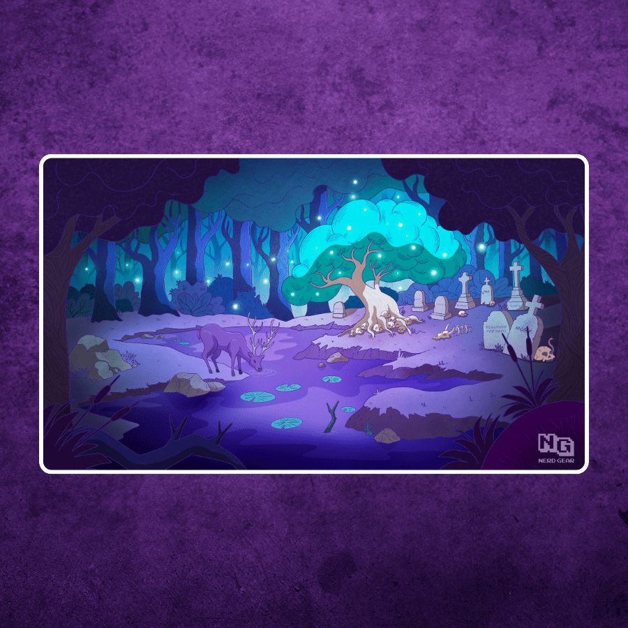 Adam Macauley Custom MTG Playmat - Nerd Gear Gaming Inc.