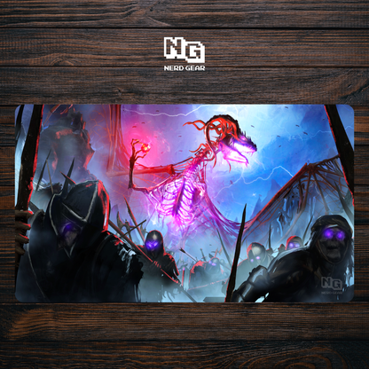 Aether - Bone Overlord - Premium TCG Playmat - MTO - Nerd Gear Gaming Inc.