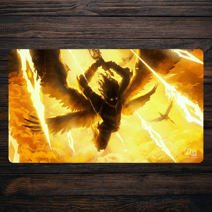 Amber-Dark Angel - Premium TCG Playmat - MTO - Nerd Gear Gaming Inc.