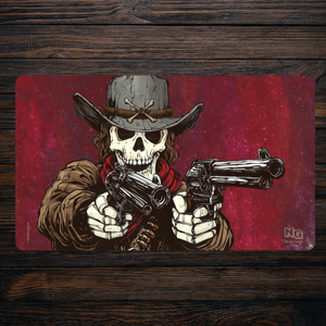 Bandlands Bandit - David Lozeau - Premium TCG Playmat - MTO - Nerd Gear Gaming Inc.
