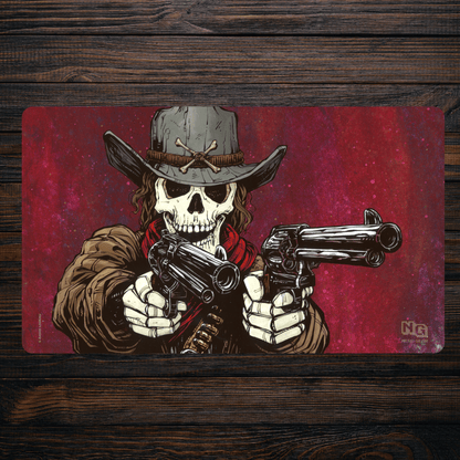 Bandlands Bandit - David Lozeau - Premium TCG Playmat - MTO - Nerd Gear Gaming Inc.