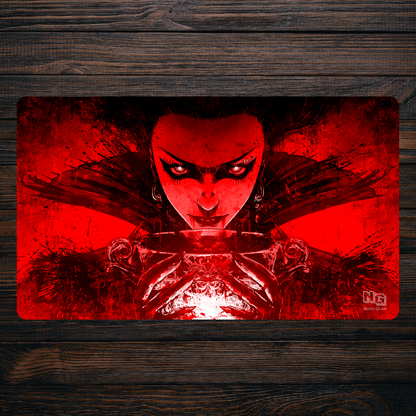 Blood Thirst Fiend - Premium TCG Playmat - MTO - Nerd Gear Gaming Inc.