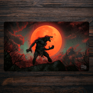 Bloodmoon Ravager - Premium TCG Playmat - MTO - Nerd Gear Gaming Inc.
