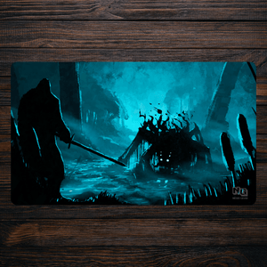 Bogbound Behemoth - Premium TCG Playmat - MTO - Nerd Gear Gaming Inc.