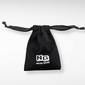 Cloth Dice Bag - Black - Nerd Gear Gaming Inc.