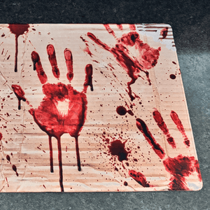 Crime Scene - Cardboard Playmat - Premium TCG Playmat - MTO - Nerd Gear Gaming Inc.