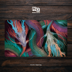Dragons - Clint Cearley - Premium TCG Playmat - MTO - Nerd Gear Gaming Inc.