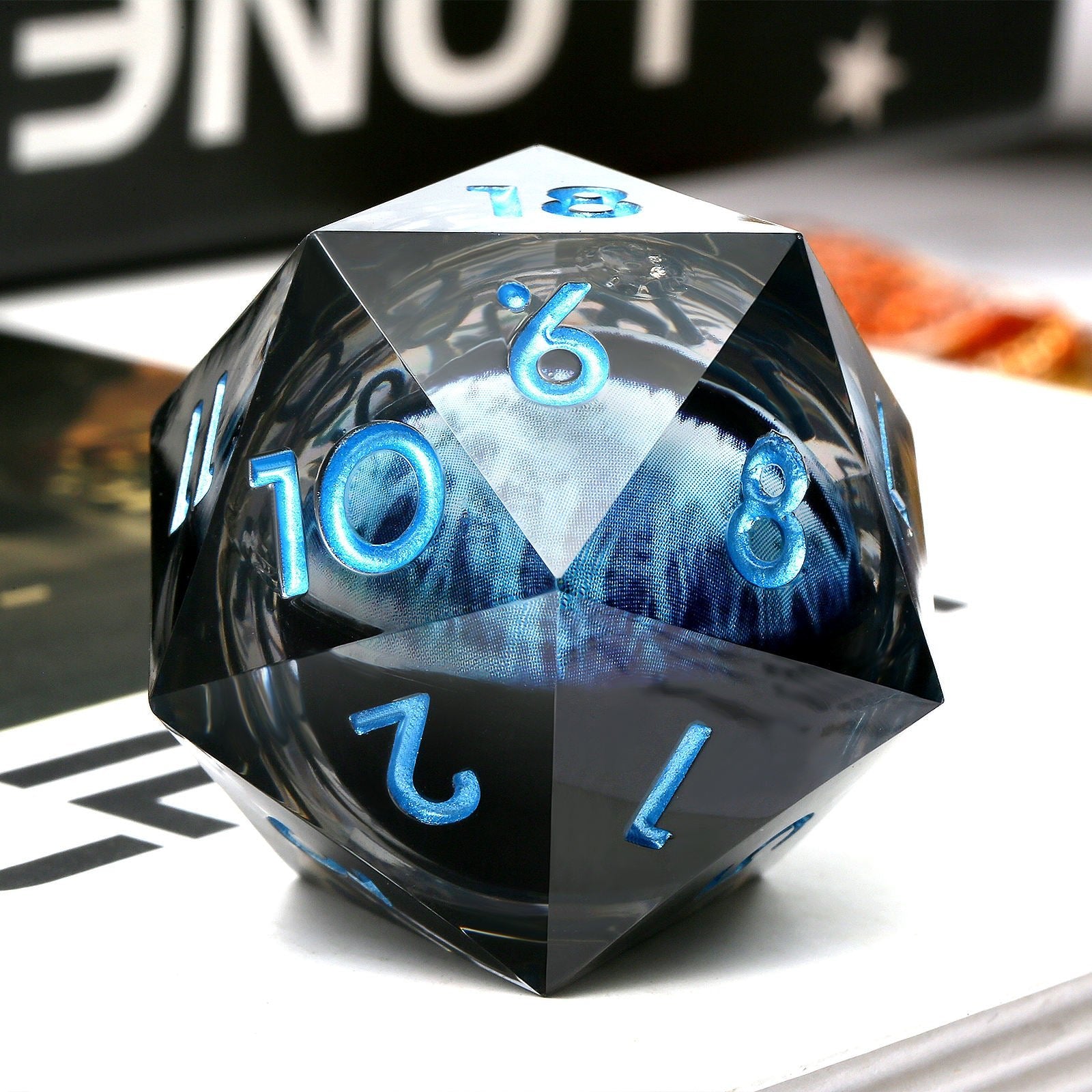 Dragon's Eye 33mm Liquid Core Spindown Die - Nerd Gear Gaming Inc.