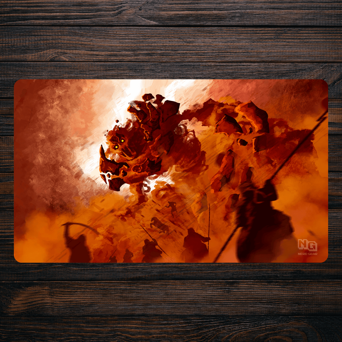 Dustfall Colossus - Premium TCG Playmat - MTO - Nerd Gear Gaming Inc.