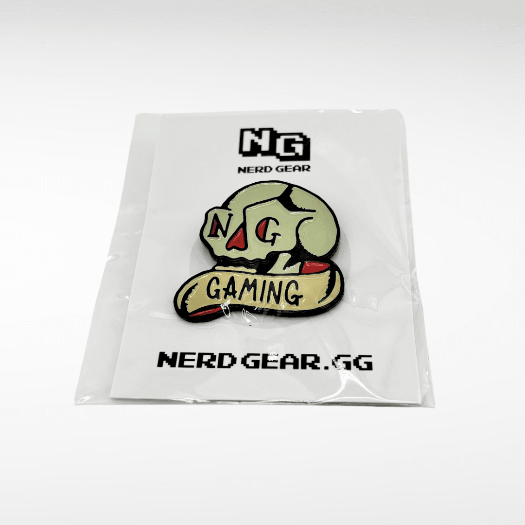 Enamel Pin - NG Skull - Nerd Gear Gaming Inc.