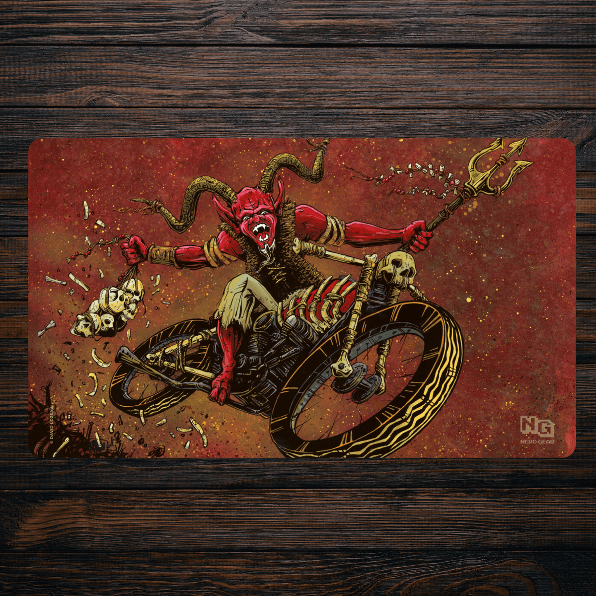 Fork In The Road - David Lozeau - Premium TCG Playmat - MTO - Nerd Gear Gaming Inc.