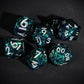 Galaxy Rift – 7pc Handmade Sharp Edge Resin Dice Set - Nerd Gear Gaming Inc.