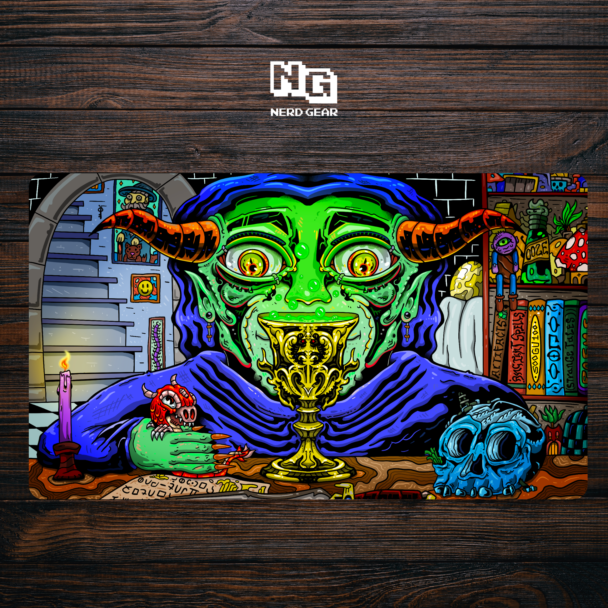 Goblin Chalice - Premium TCG Playmat - MTO - Nerd Gear Gaming Inc.