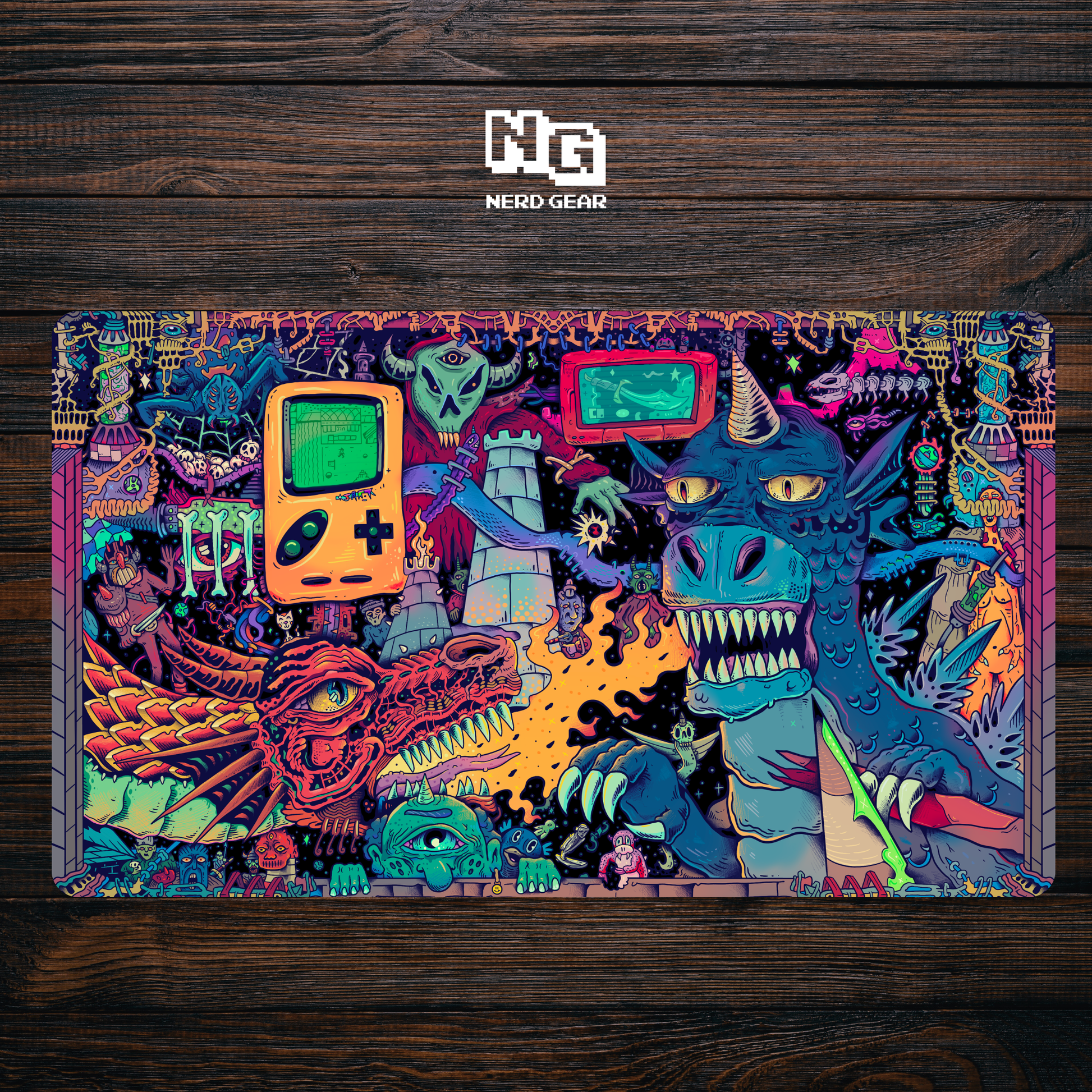 Great Escape - Premium TCG Playmat - MTO - Nerd Gear Gaming Inc.