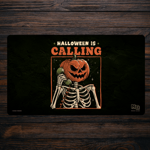 Halloween Is Calling - EduEly Designs - Premium TCG Playmat - MTO - Nerd Gear Gaming Inc.