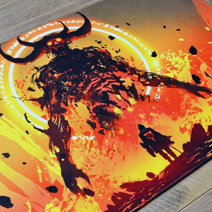 Hell-Gate Sentinel - Premium TCG Playmat - MTO - Nerd Gear Gaming Inc.