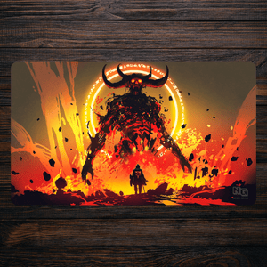 Hell-Gate Sentinel - Premium TCG Playmat - MTO - Nerd Gear Gaming Inc.
