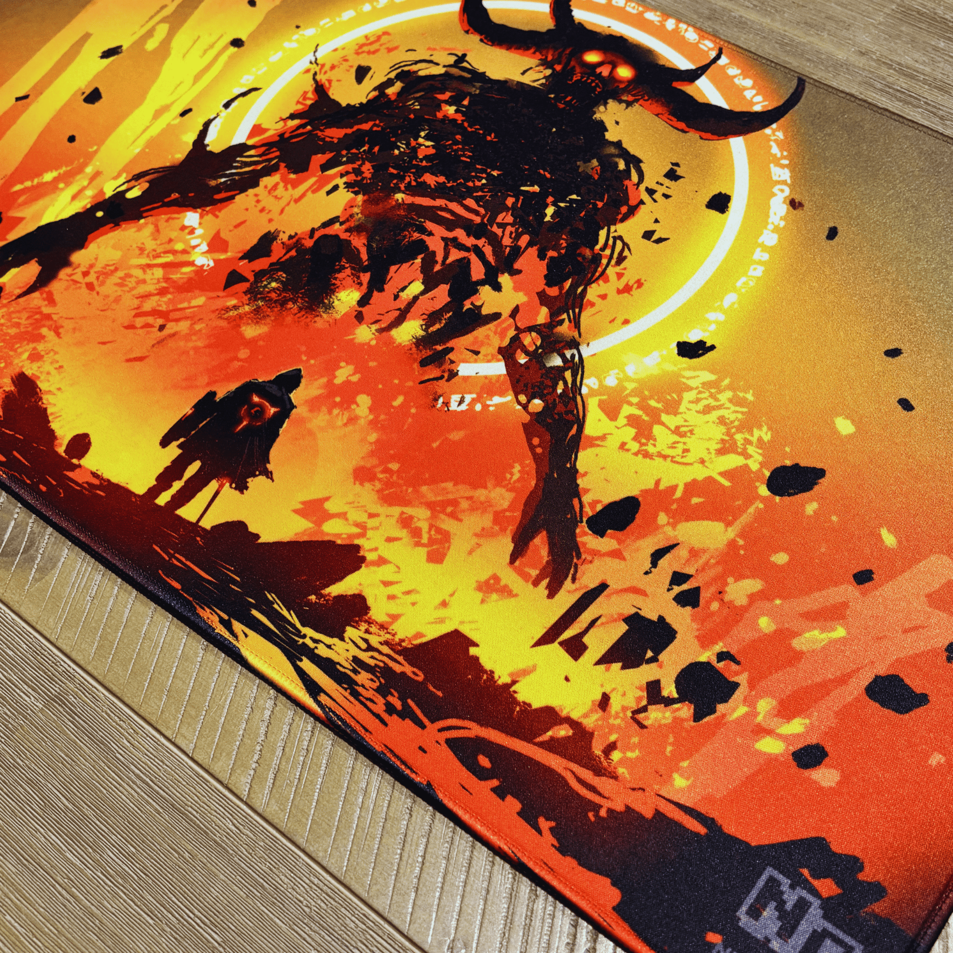 Hell-Gate Sentinel - Premium TCG Playmat - MTO - Nerd Gear Gaming Inc.
