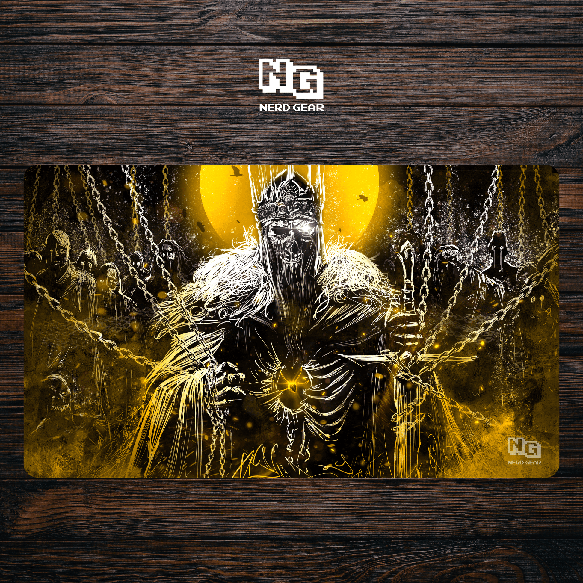 King of the Forsaken - Premium TCG Playmat - MTO - Nerd Gear Gaming Inc.