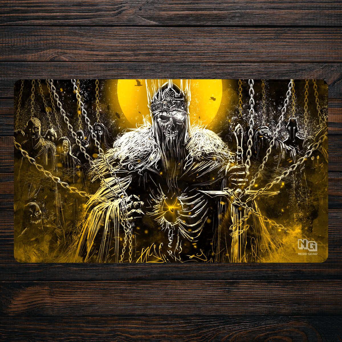 King of the Forsaken - Premium TCG Playmat - MTO - Nerd Gear Gaming Inc.