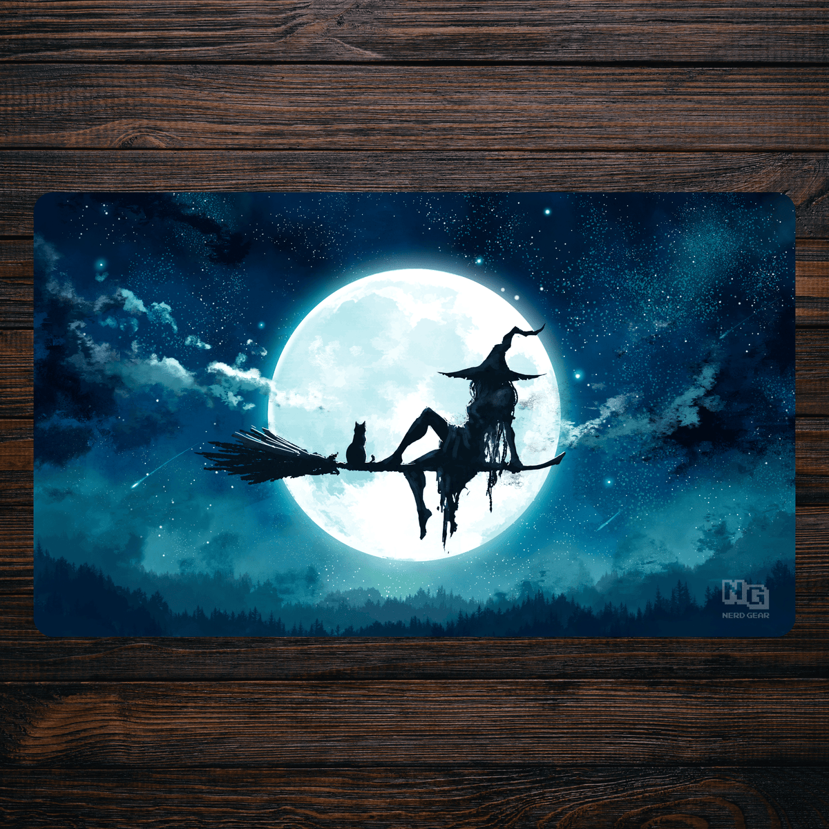 Lunar Vigil - Premium TCG Playmat - MTO - Nerd Gear Gaming Inc.