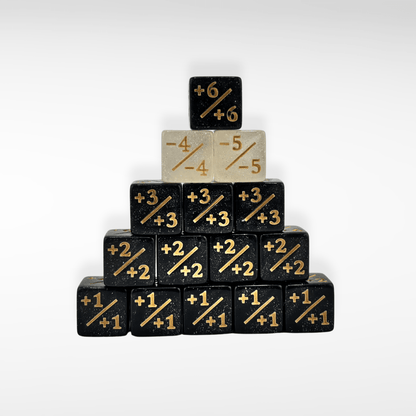 Mini +1/+1 (Plus One) 12mm Dice for MTG - Nerd Gear Gaming Inc.