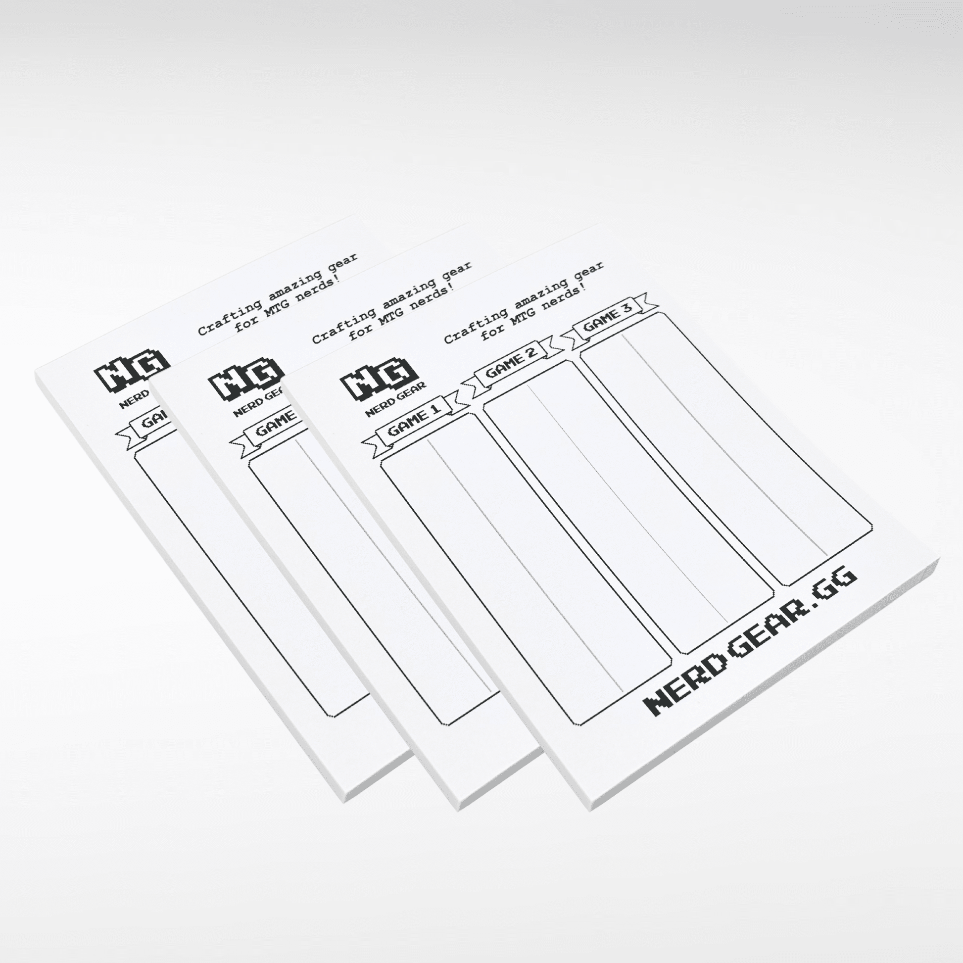 Mini Deck Box Life Pads - 3 Pack - Nerd Gear Gaming Inc.