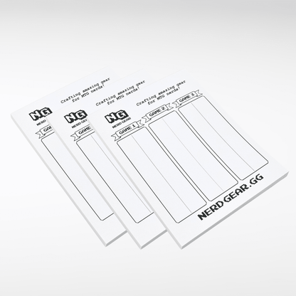 Mini Deck Box Life Pads - 3 Pack - Nerd Gear Gaming Inc.