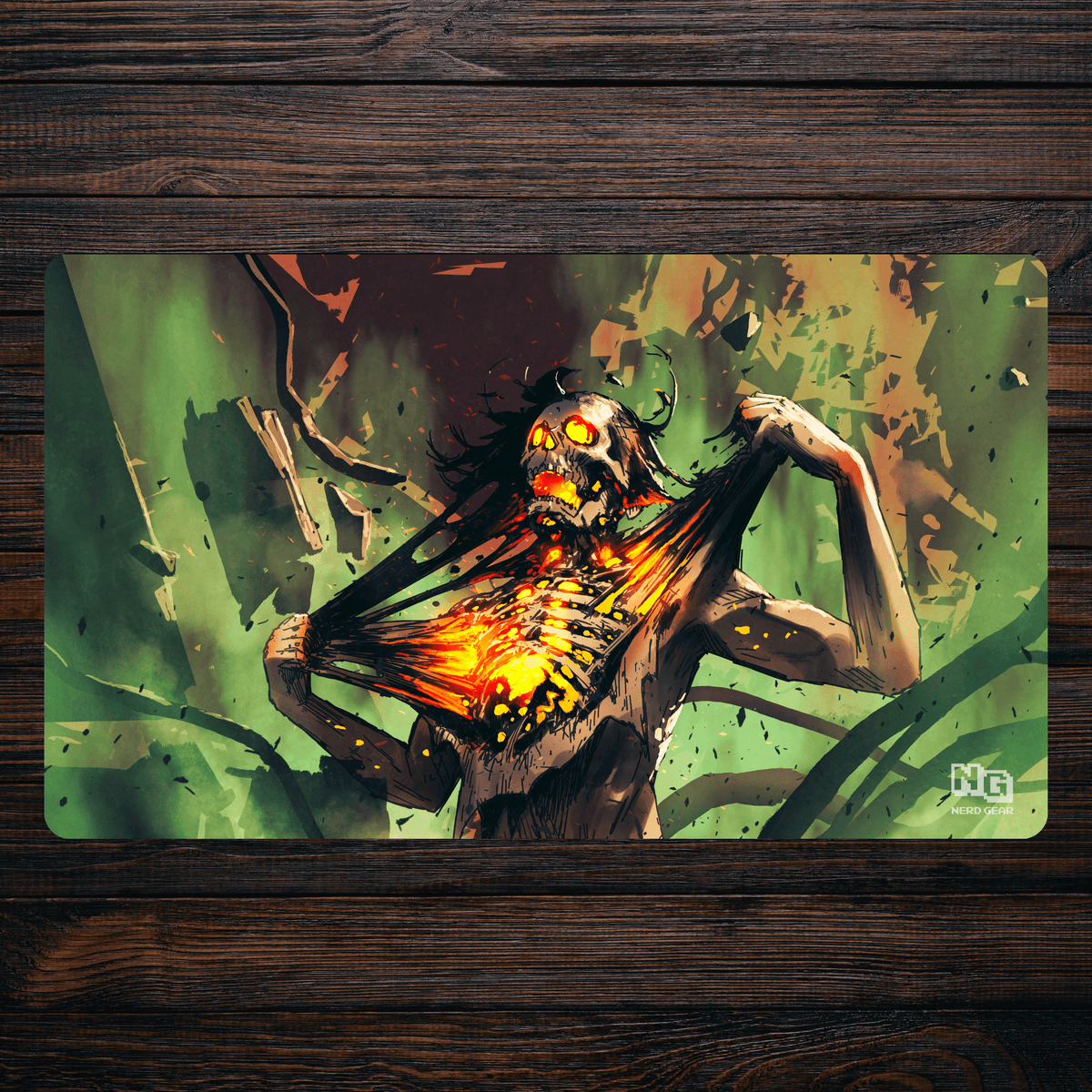 Molten Soul - Premium TCG Playmat - MTO - Nerd Gear Gaming Inc.