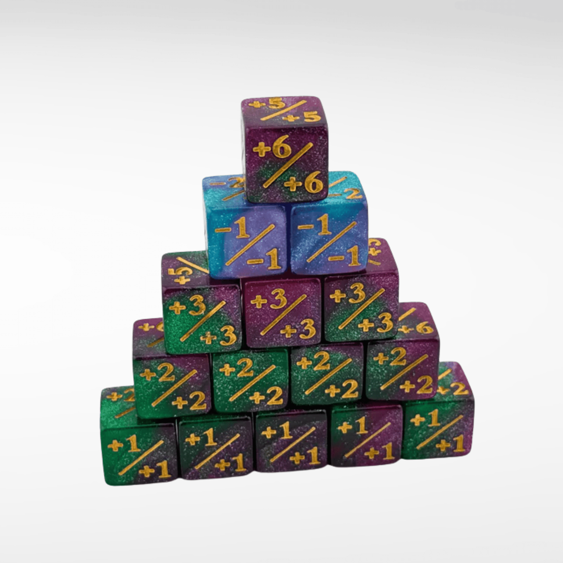 MTG Plus 1 Counter +1/+1 Dice - 15 Pack - Nerd Gear Gaming Inc.