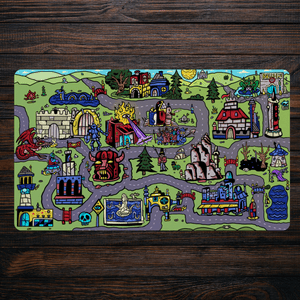 My Town - Premium TCG Playmat - MTO - Nerd Gear Gaming Inc.