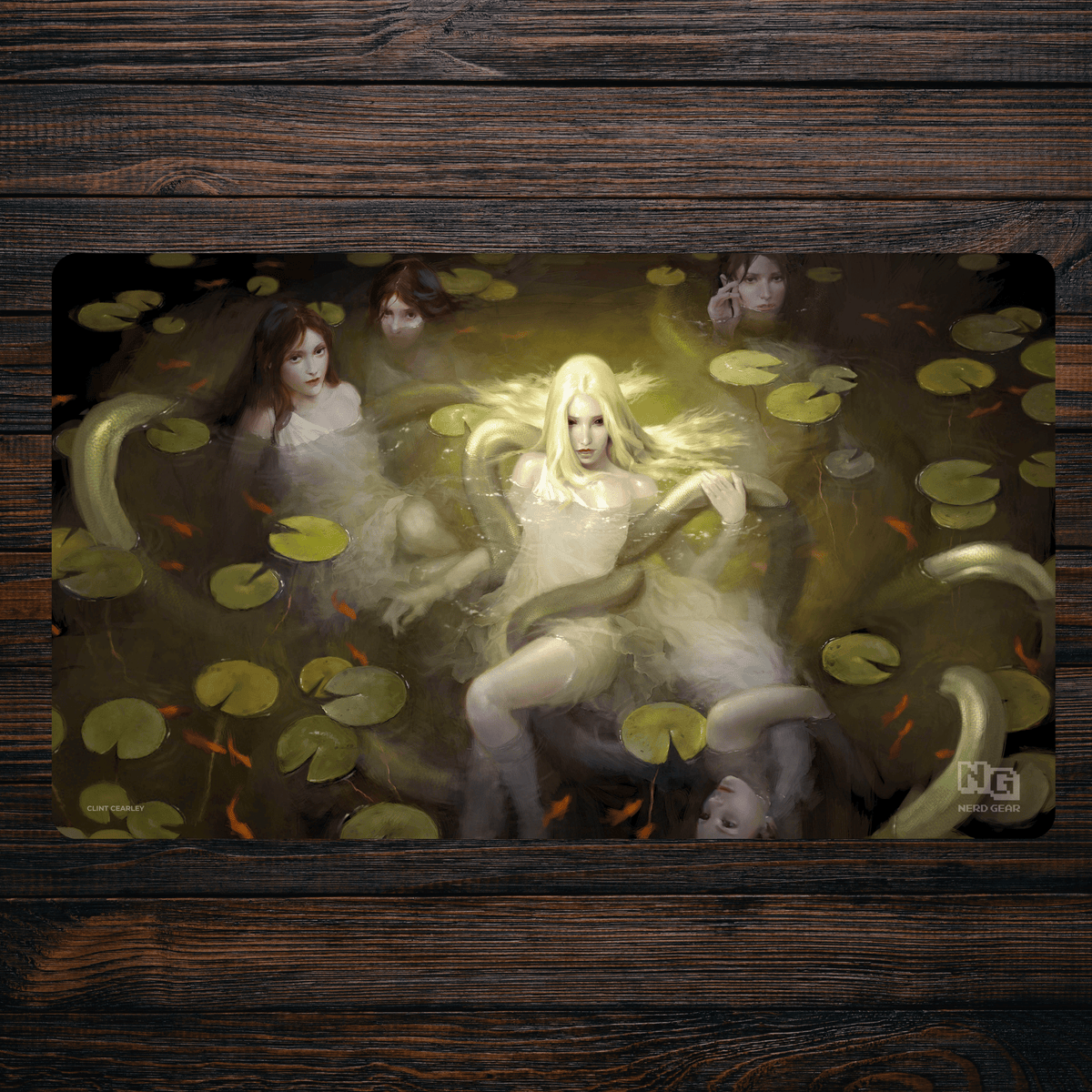 Naiads - Clint Cearley - Premium TCG Playmat - MTO - Nerd Gear Gaming Inc.