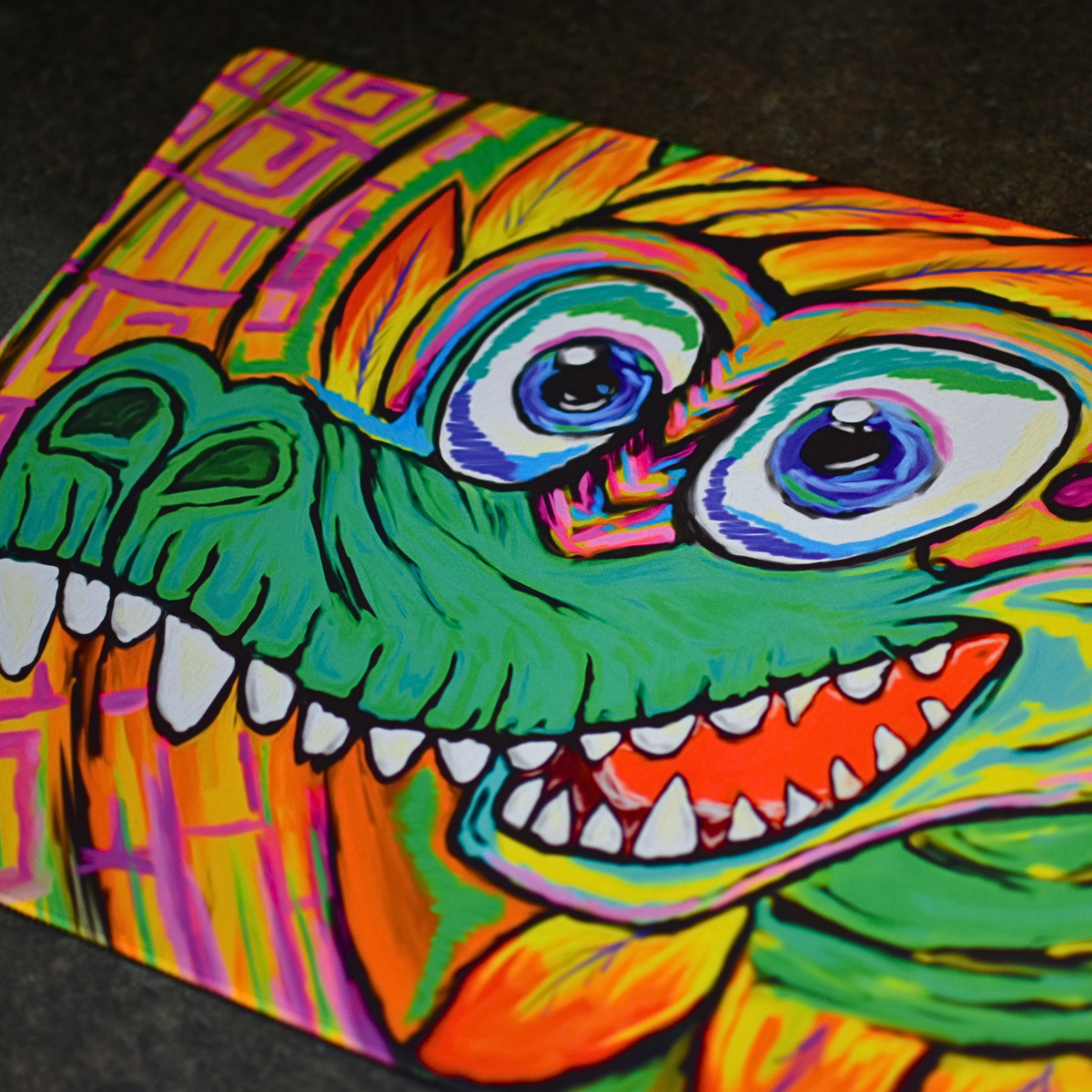 Pantlaza - Premium TCG Playmat - MTO - Nerd Gear Gaming Inc.