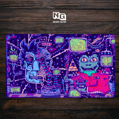 Paranoid - Premium TCG Playmat - MTO - Nerd Gear Gaming Inc.