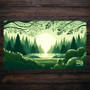 Pixel Forest - Premium TCG Playmat - MTO - Nerd Gear Gaming Inc.