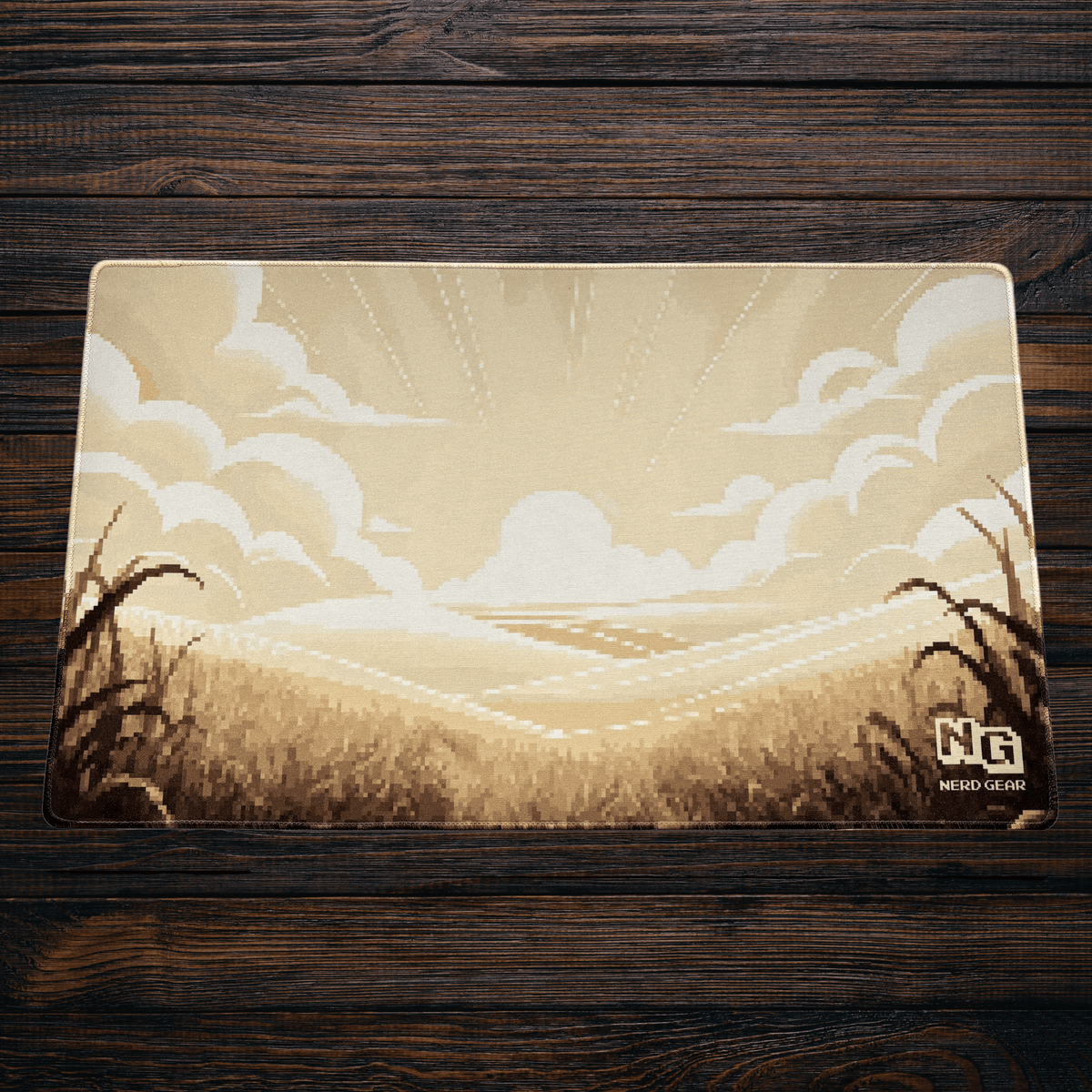 Pixel Plains - Premium TCG Playmat - MTO - Nerd Gear Gaming Inc.