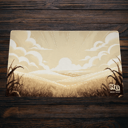 Pixel Plains - Premium TCG Playmat - MTO - Nerd Gear Gaming Inc.