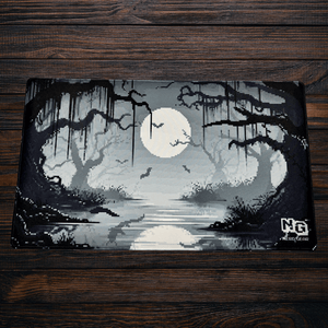 Pixel Swamp - Premium TCG Playmat - MTO - Nerd Gear Gaming Inc.