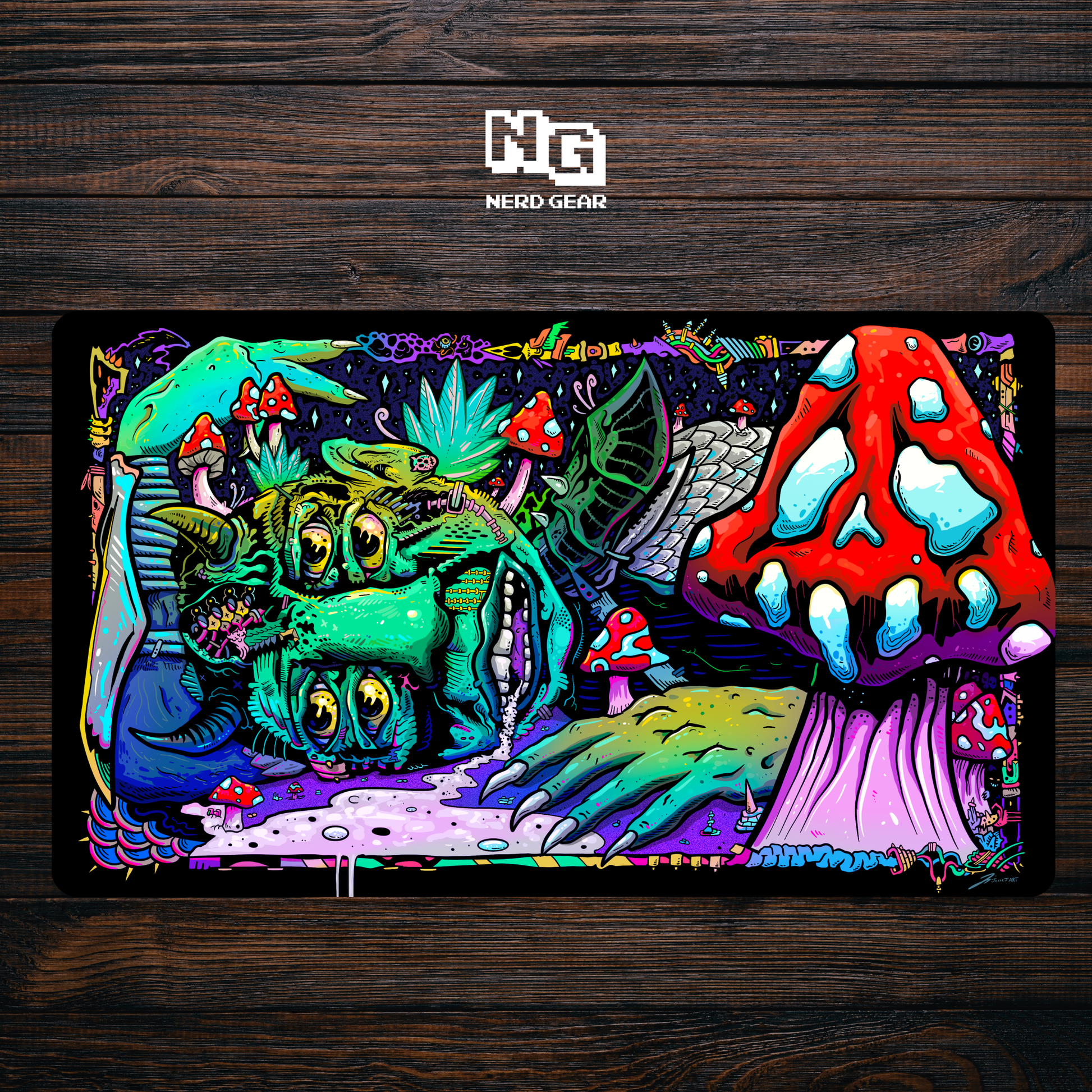 Poison - Premium TCG Playmat - MTO - Nerd Gear Gaming Inc.