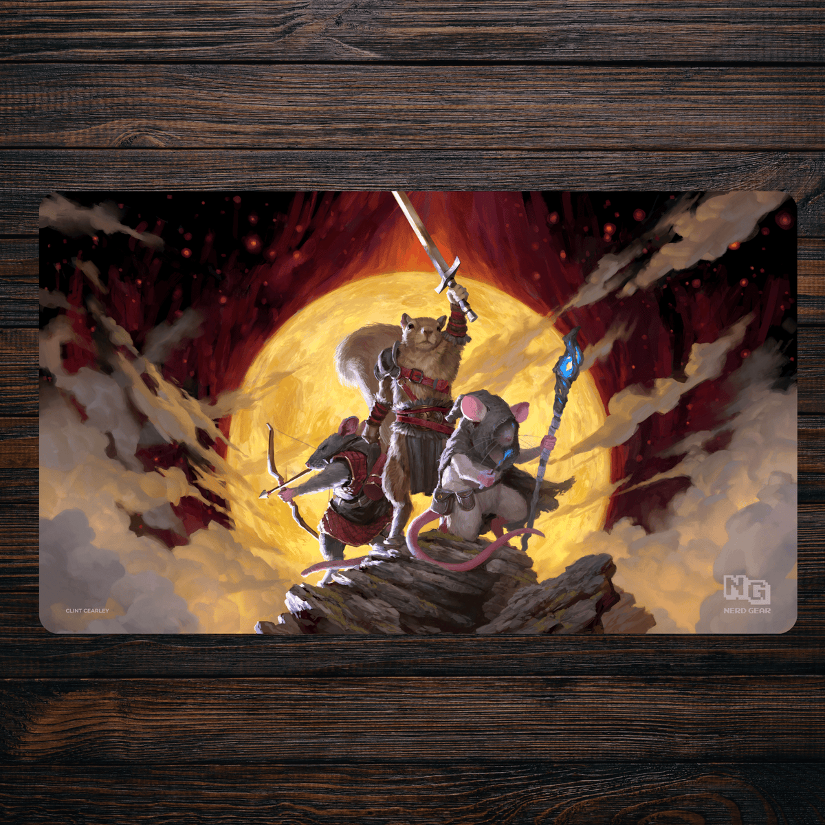 Quest - Clint Cearley - Premium TCG Playmat - MTO - Nerd Gear Gaming Inc.
