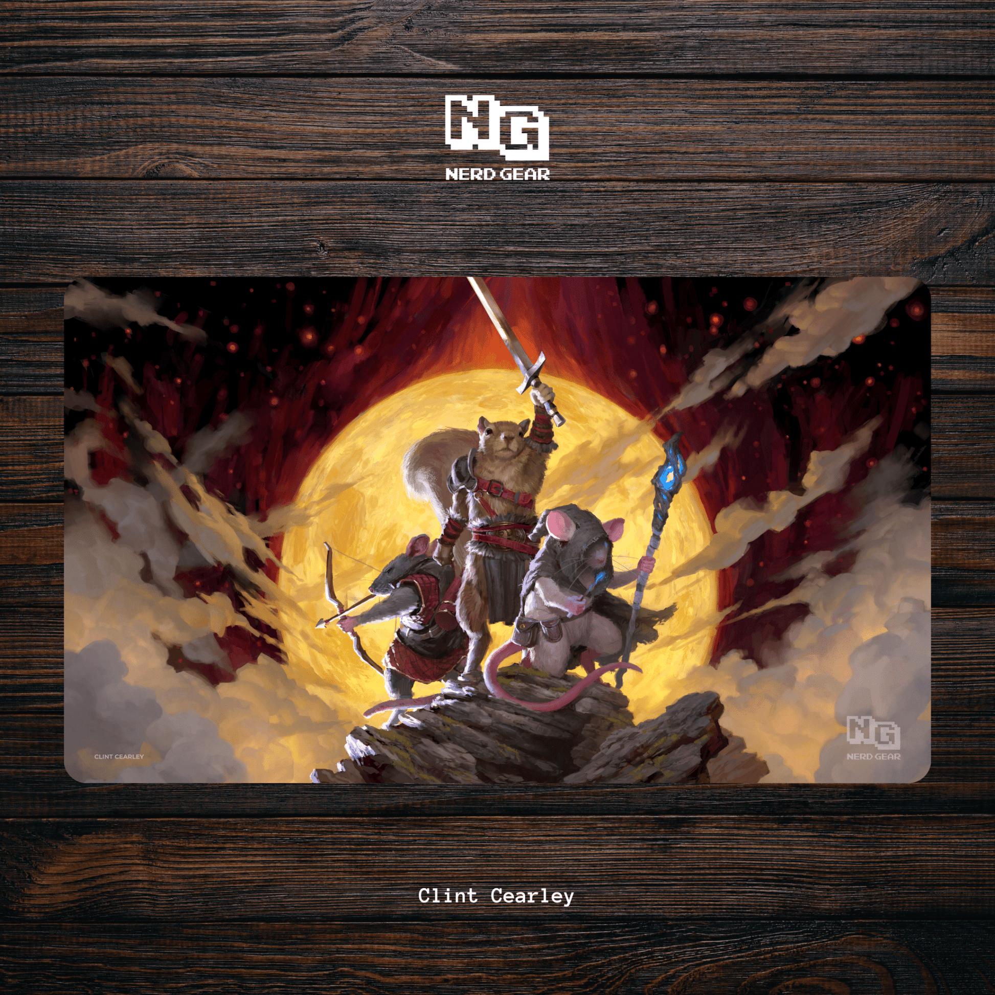 Quest - Clint Cearley - Premium TCG Playmat - MTO - Nerd Gear Gaming Inc.