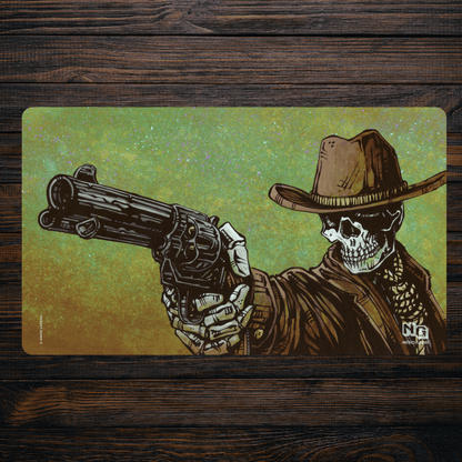 Quick Draw - David Lozeau - Premium TCG Playmat - MTO - Nerd Gear Gaming Inc.