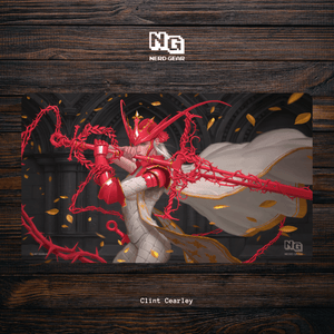 Red Thorn - Clint Cearley - Premium TCG Playmat - MTO - Nerd Gear Gaming Inc.