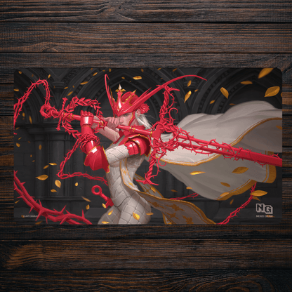 Red Thorn - Clint Cearley - Premium TCG Playmat - MTO - Nerd Gear Gaming Inc.