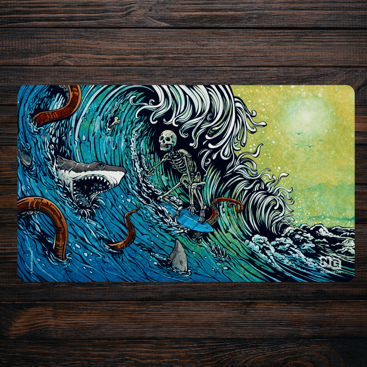RIP Current - David Lozeau - Premium TCG Playmat - MTO - Nerd Gear Gaming Inc.