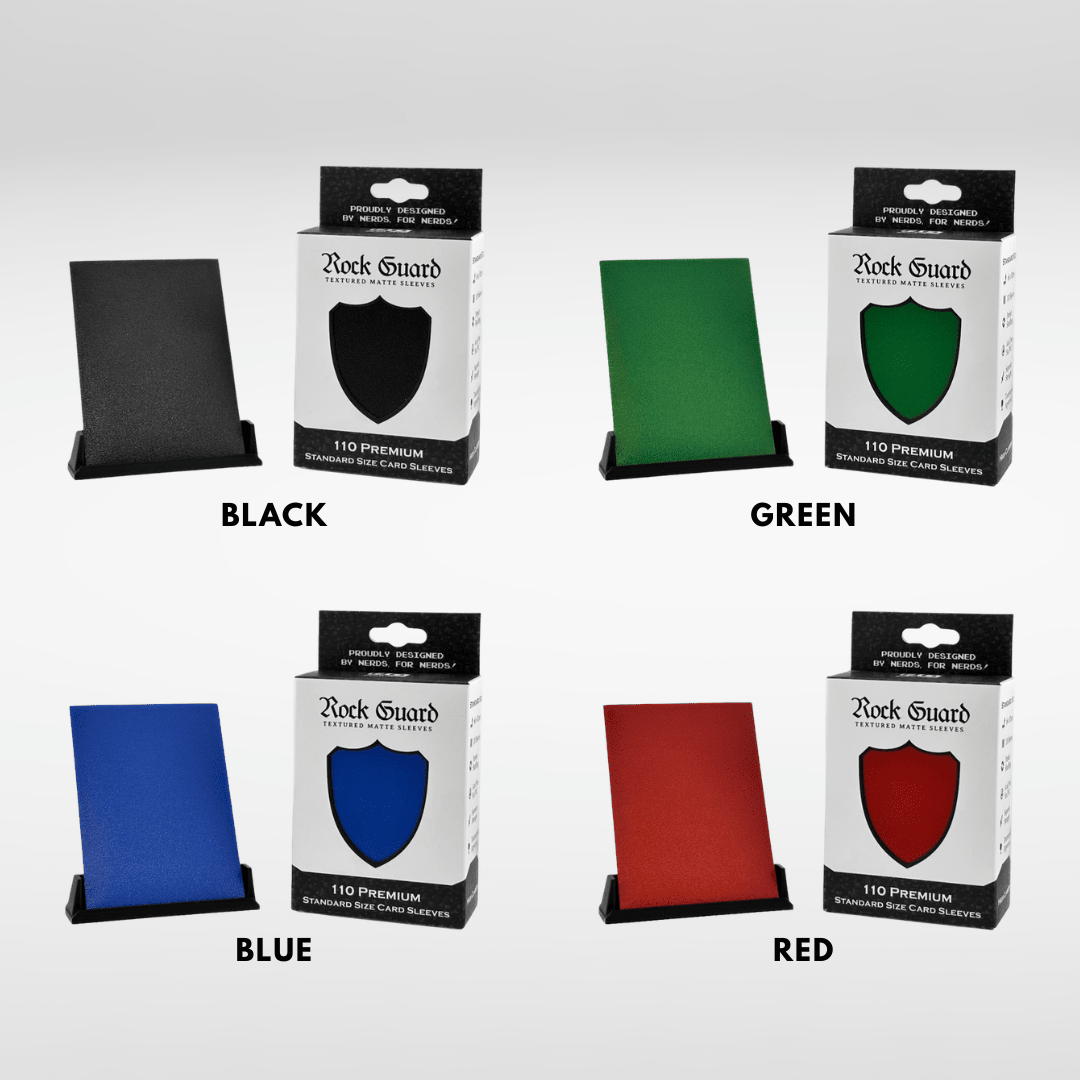 Rock Guard Premium MTG Sleeves - 110 Pack - Nerd Gear Gaming Inc.