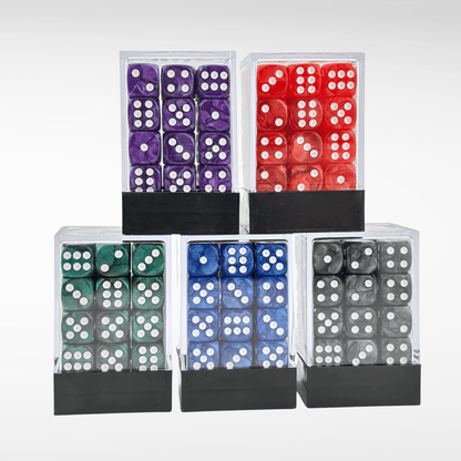 Small D6 Dice 12mm - 36 Pack - Nerd Gear Gaming Inc.