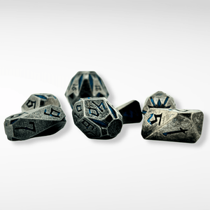 Stone Hedge – 7pc Handmade Dice Set - Nerd Gear Gaming Inc.