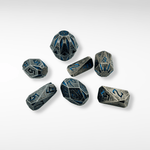 Stone Hedge – 7pc Handmade Dice Set - Nerd Gear Gaming Inc.